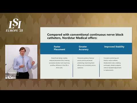 Tore Victor Chrom Allerup, Nordstar Medical - Non-Opioid Postoperative Pain Device | LSI Europe '25
