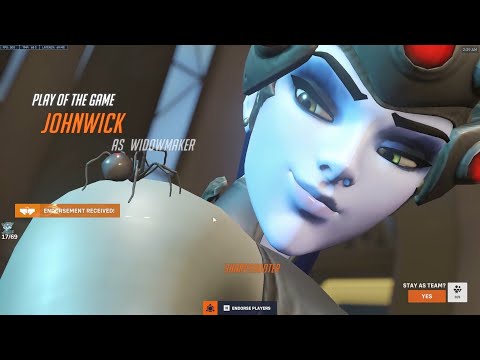 INSANE SECRET SPOT ON NUMBANI! POTG! IDDQD WIDOWMAKER GAMEPLAY OVERWATCH 2 SEASON 3 TOP 500