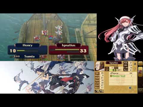 Fire Emblem Awakening: 0% growths LTC - Chapter 14: Flames on the Blue