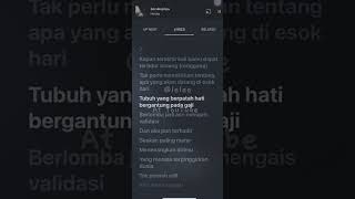 Download lagu Secukupnya by hindia lyrics mp3 Download lagu Secukupnya by hindia lyrics mp3