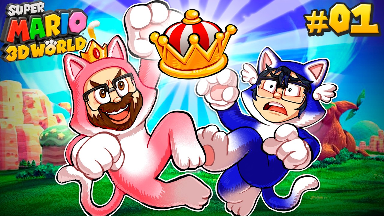 mario competitivo? 🍄💥 - Super Mario 3D World #1