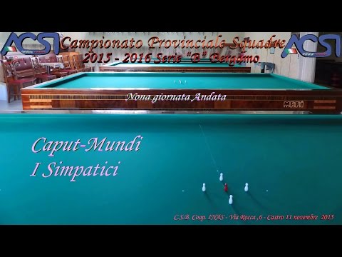 Campionato Bergamasco Boccette Serie B ( 2015- 2016)