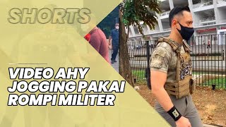 Viral Video AHY Jogging Pakai Rompi Mirip Anti Peluru, Ternyata Ini Kegunaannya