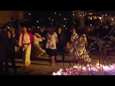 josh hartnett and his wife dancing pizzica in Puglia
