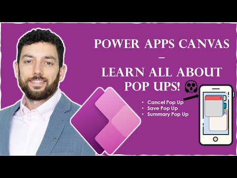 Power Apps Canvas  –  All you need to know about Pop-Ups! Power Apps Canvas  –  All you need to know about Pop-Ups!