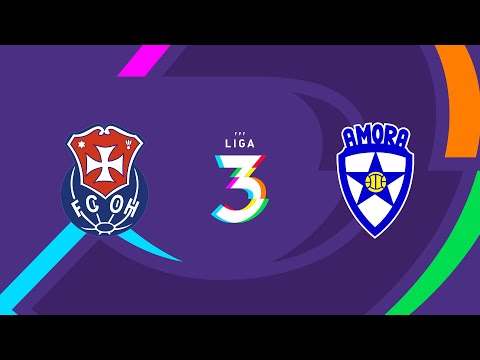Liga 3 (Série B, 5.ª Jornada): Oliveira Hospital 0 - 2 Amora