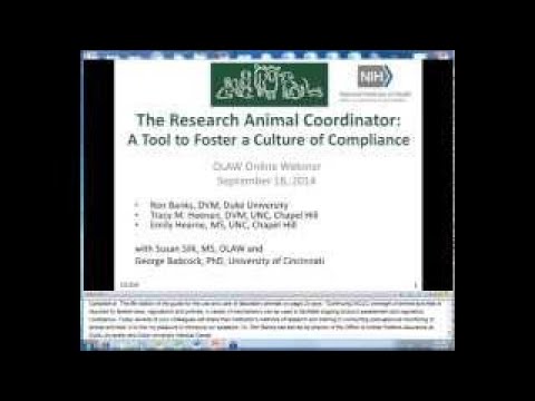 OLAW Online Seminar - Oversight of Research Involving Wildlife