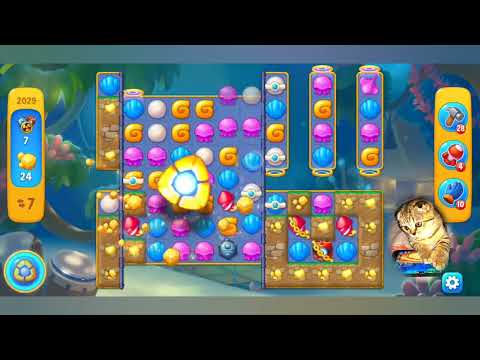 Fishdom 2022, no Boosters,   2029   level  -  прохождение без бустеров,   2029  уровень.