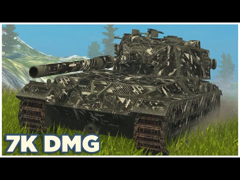 FV215b (183) • 7K damage • WoT Blitz