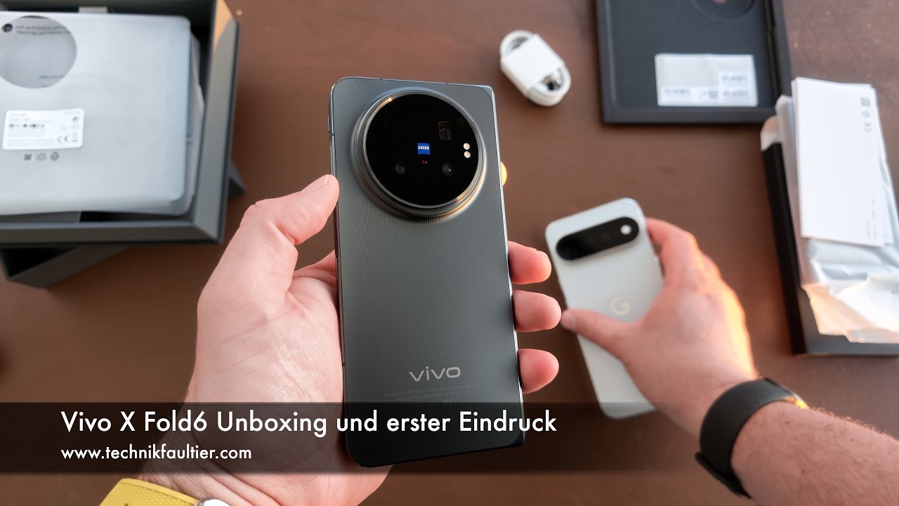 Vivo X Fold6 Unboxing und erster Eindruck