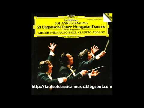 Johannes Brahms: Hungarian Dances - Wiener Philharmoniker, Claudio Abbado (Audio video)