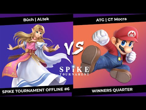 SpikeT Offline #6 Winners Quarter - Bûch | ALtek (Zelda) VS ATG | GT Mocra (Mario)