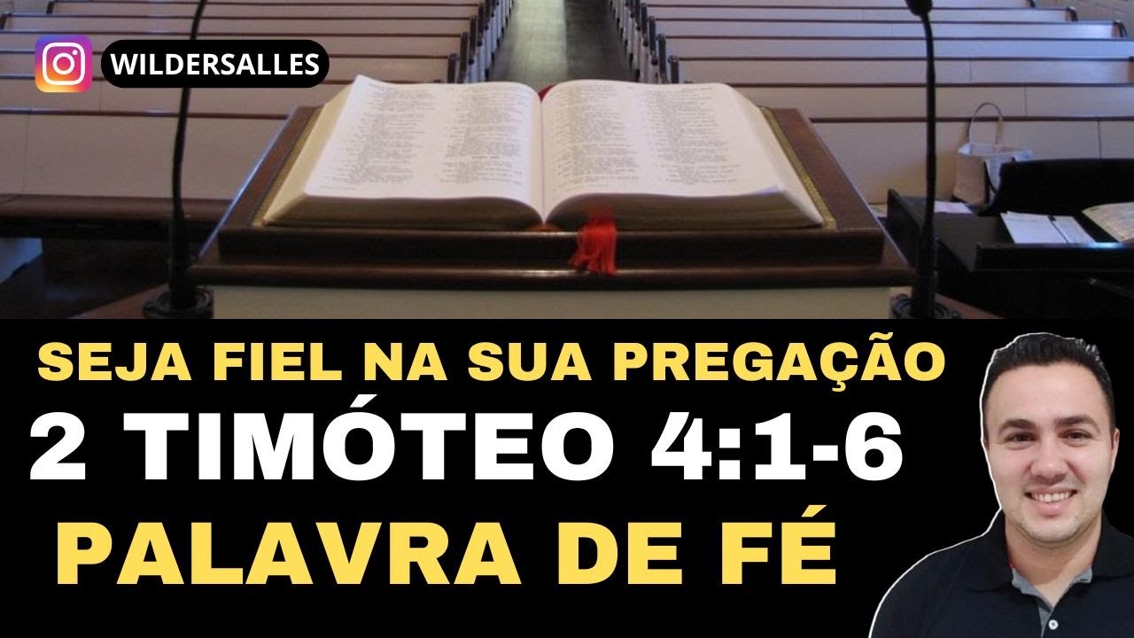 Fidelidade na Pregação: Cumprindo o Chamado de Deus (PALAVRA DE FÉ)