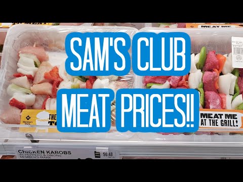 SAM'S CLUB MEAT PRICES * CHICKEN * LAMB * PORK...