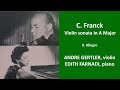 Cesar Franck: Sonata violin & piano Gertler Farnadi.  II Allegro