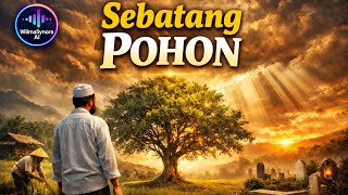 Download lagu SEBATANG POHON – Cover AI Religi Paling Menyentuh | Vokal Pria Pop Rock Melayu Cinematic mp3