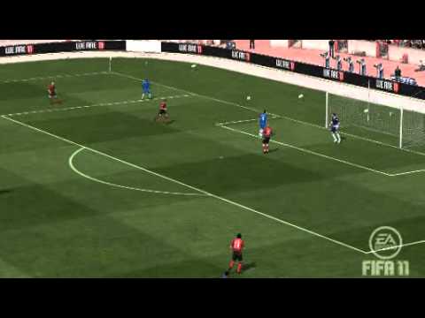 Scott Parker scores volley from just outside the box (1 in a billion goal)