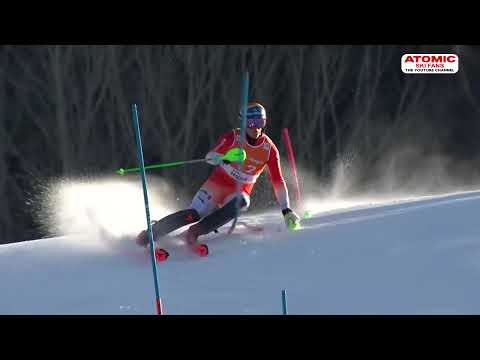 AUDI FIS Ski World Cup - Hafjell men's slalom, March 16, 2025, 1st run #weliveskiing