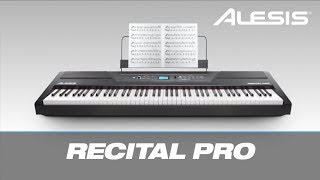 Alesis Recital Pro - Video
