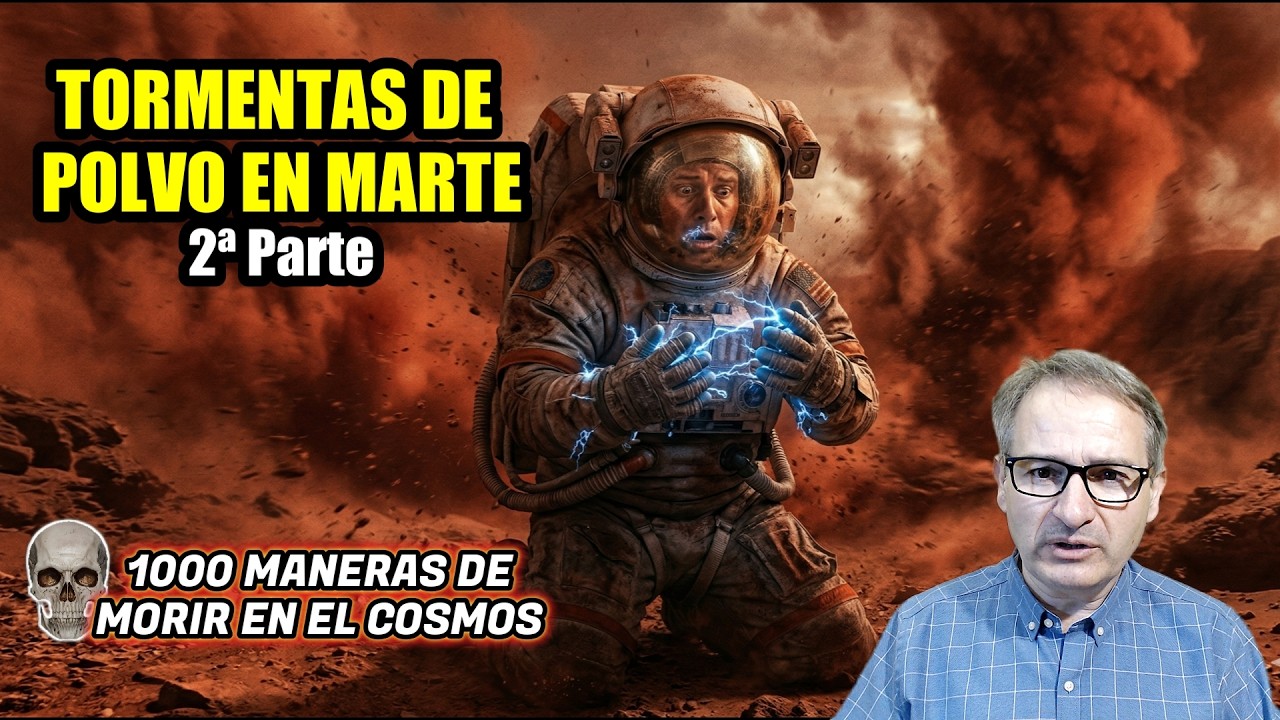 ¿Por qué son tan terribles las TORMENTAS de POLVO en MARTE? 2ª Parte #mars #nasa #space