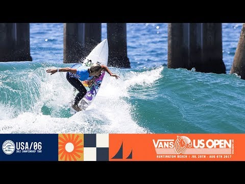 Sage Erickson and Tatiana Weston-Webb Final Exchange - Vans US Open 2017 (W)