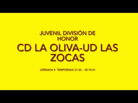 C.D. La Oliva vs U.D. Las Zocas. 30-10-21.- Juvenil División de Honor. Temporada 21-22