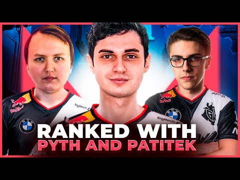 Playing ranked with my new teammates Pyth and Patitek
