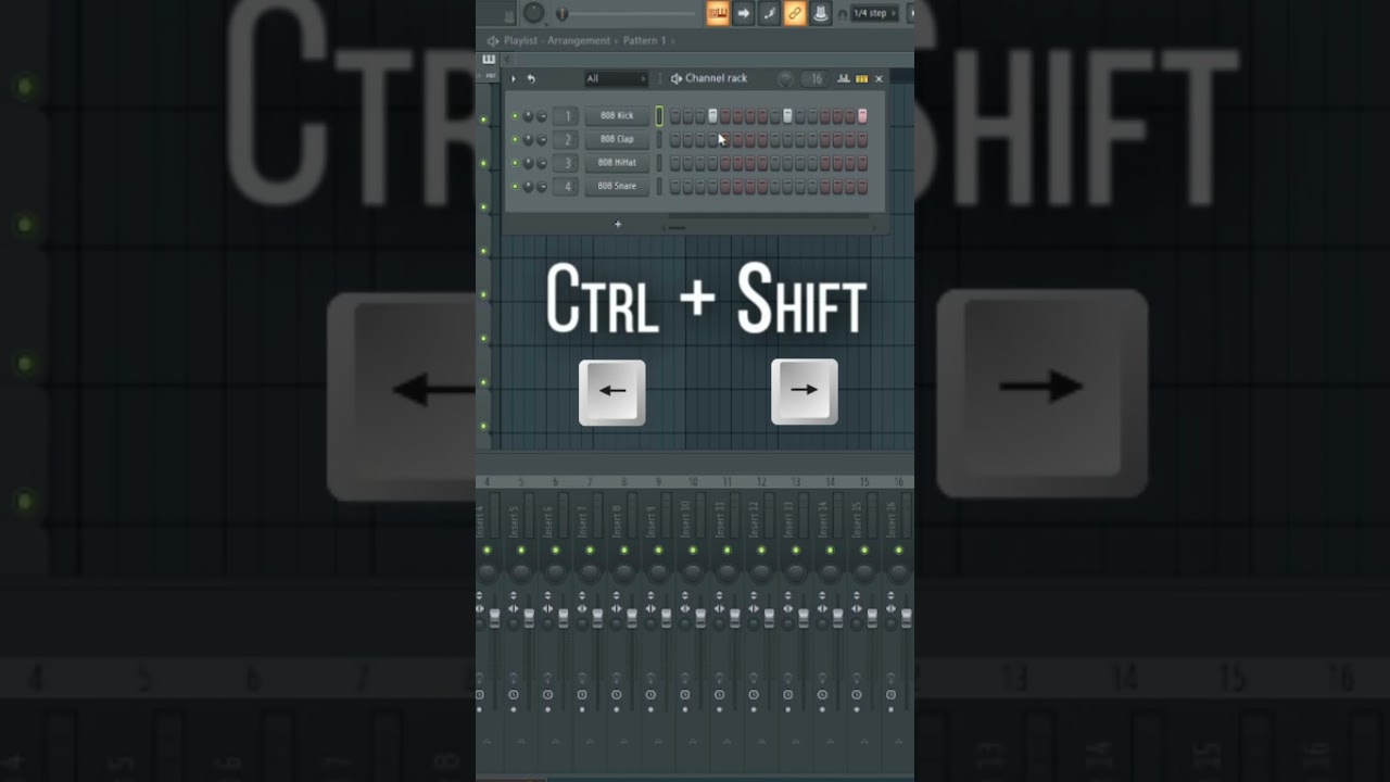 Hacks For Drum Programming | FL Studio Tutorial #shortsfeed