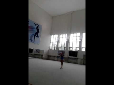 Damyana Belova Clubs  Test Competition 23.04.2014