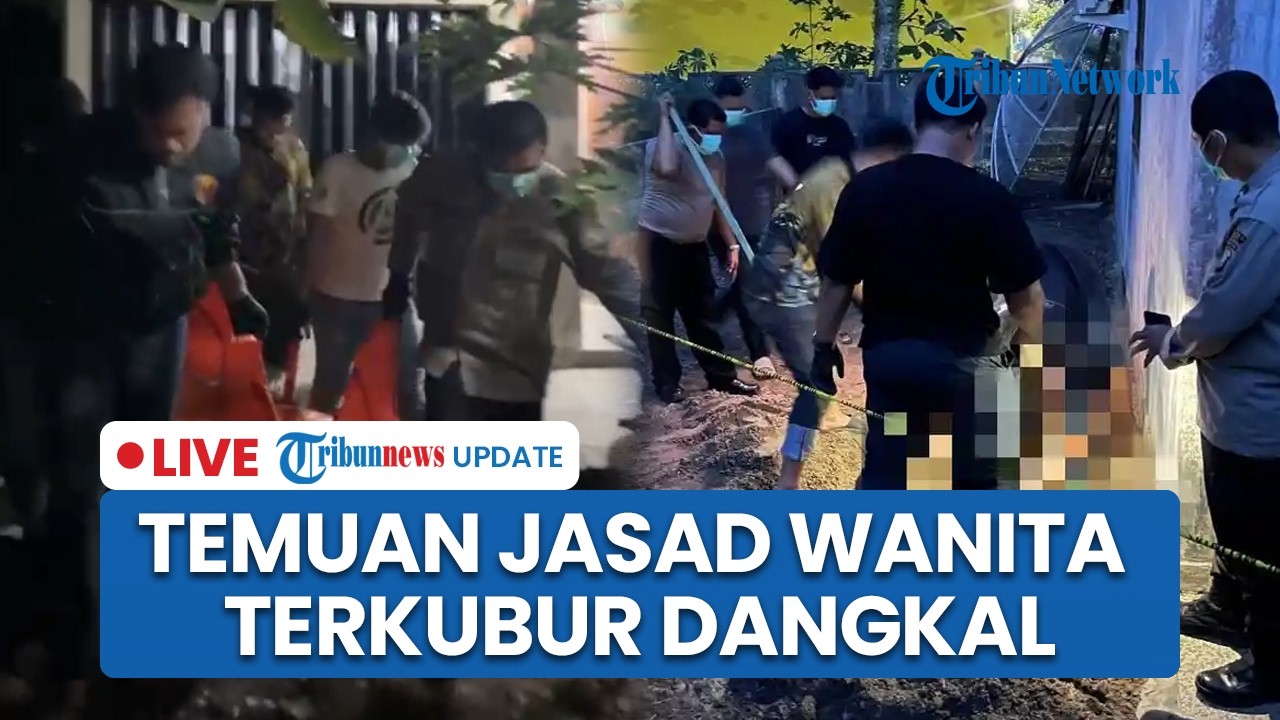 LIVE: Temuan Jasad Wanita Terkubur Dangkal di Lingga Kepri, Ada Tato Diana di Tubuh