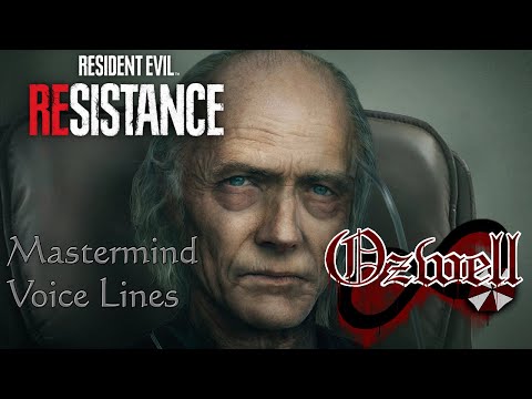 Resident Evil: Resistance - all Mastermind voice lines: Ozwell E. Spencer