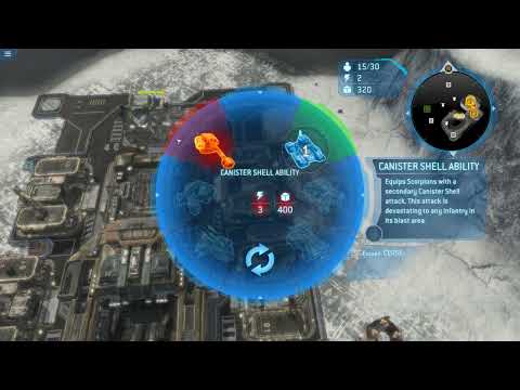 Halo Wars Definitive Edition 1v1 Tundra Captain Cutter Tank Strategy