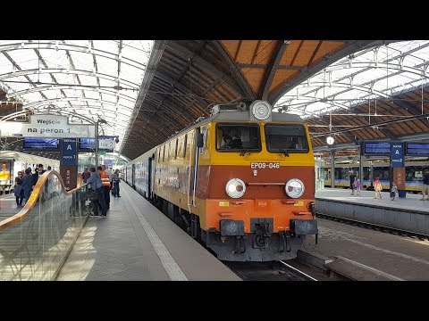 Wjazd EP09-046 z IC 3808/9 Mehoffer do Szczecina/Gorzowa Wielkopolskiego. + Manewry