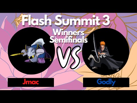 PRD Godly (Ichigo) vs SC Jmac (Meta Knight) - SSF2 Winners Semis - Flash Summit 3