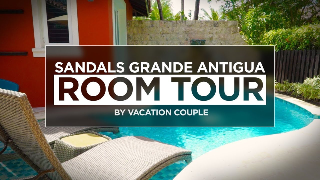 SANDALS GRANDE ANTIGUA ROOM TOUR | Mediterranean One Bedroom Butler Villa with Private Pool