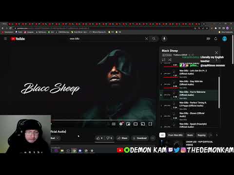 Demon Kam Reacts to Wan Billz - Blacc Sheep (Album)