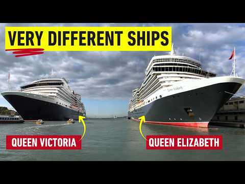 Thumbnail for SISTERS NOT TWINS: Which Ship is Best? Cunard's Queen Victoria & Queen Elizabeth Compared!