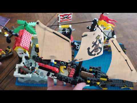 Review of Lego pirates set 6277 Imperial Trading Post