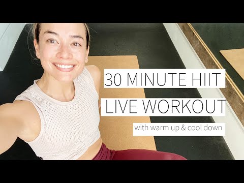 LIVE QUARANTINE HIIT WORKOUT 4/3/20 - no equipment, full body w/ leg and core focus | Dr. LA Thoma G