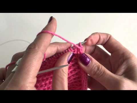 iCord Rand am Spüli mitstricken