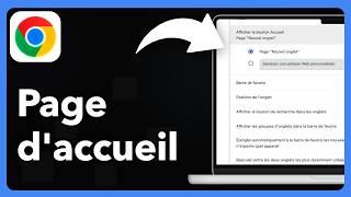 Comment définir la page d'accueil de Google Chrome