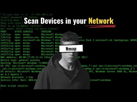 How Hackers Scan Devices on a Network with Nmap | Kali Linux