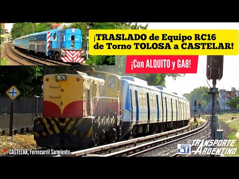 ¡ALCo DL535 D668 y GA8 5557 con TRASLADO de Equipo CSR - RC16 de Torno TOLOSA a CASTELAR! - 29/11/22
