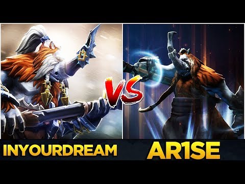 TOP 1 MMR InYourdreaM Magnus vs World's Best Magnus Ar1se - EPIC Battle Dota 2