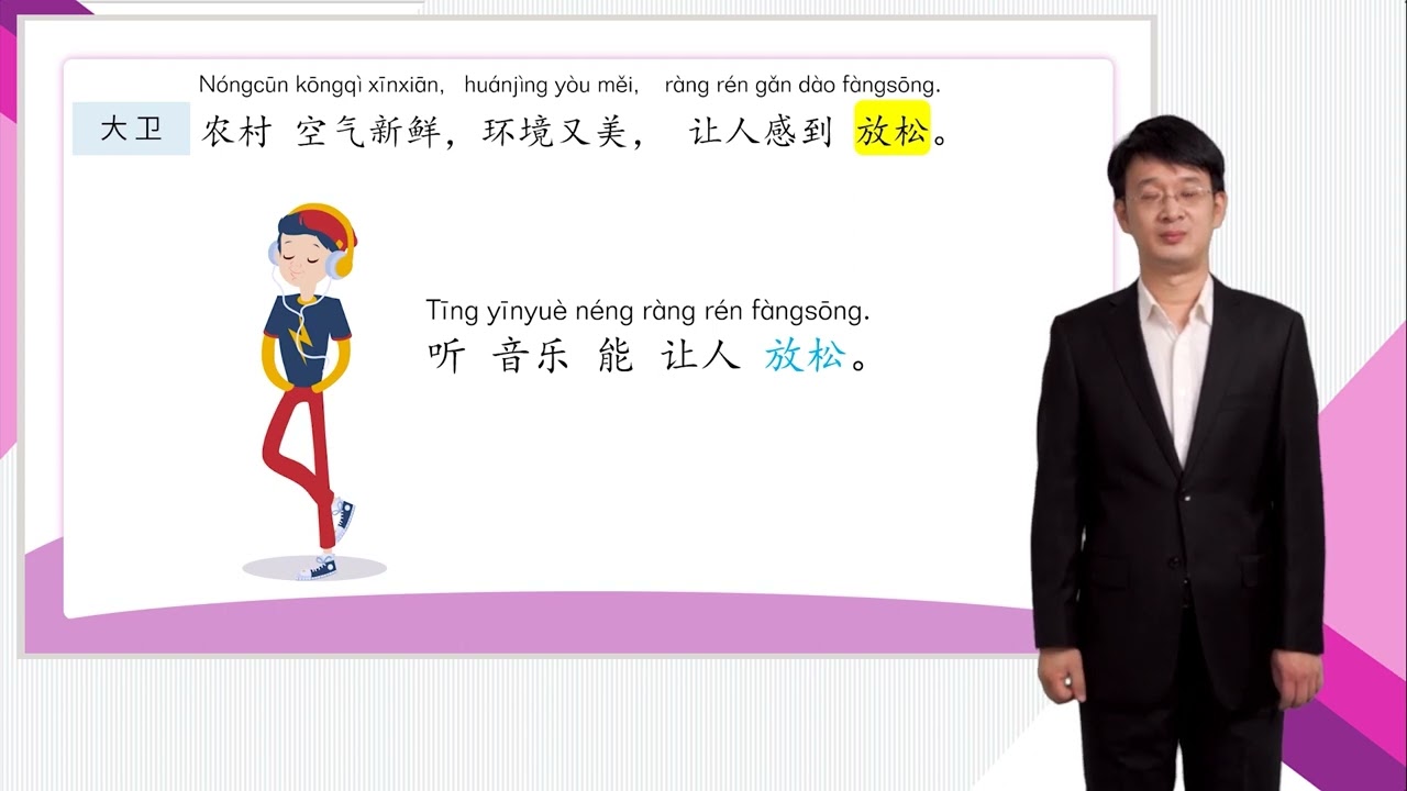 HSK 4下 Conversational Chinese Lesson 5 Beautiful new countryside第五课 美丽新农村Part 2