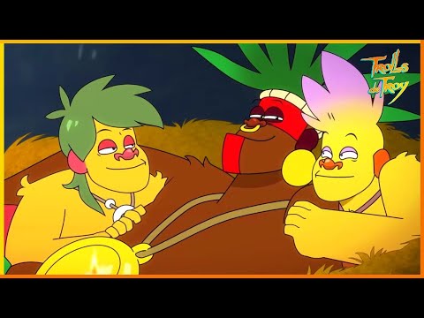 Celle qui sait lire le livre | Trolls de Troy | 40' Compilation