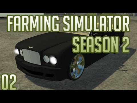 Farming Simulator 2013 w/ Docm77 Season 2:  #2 - BENTLEY CONTINENTAL