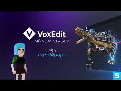 VoxEdit Monday with Pandapops - VoxEdit Contests and how to create awesome assets for YOUR Sandbo…