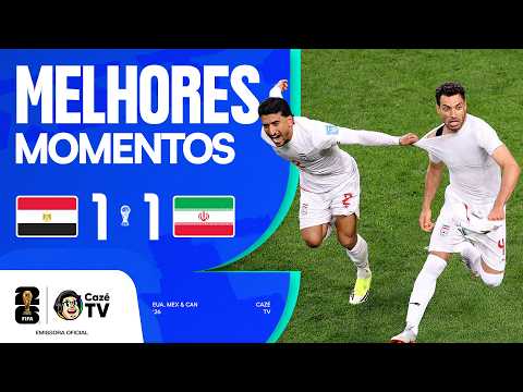MELHORES MOMENTOS: EGITO 1 X 1 IRÃ | COPA DO MUNDO FIFA™ 2026 | 3ª RODADA | FASE DE GRUPOS