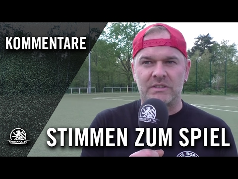 Die Stimmen zum Spiel (Tennis Borussia Berlin II - Mariendorfer SV II, Kreisliga A, St. 4)